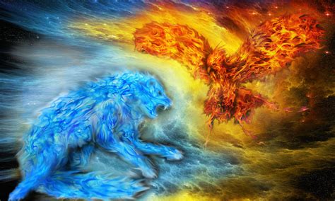 45 Cool Fire And Ice Wallpapers