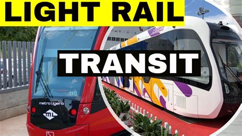 What Is Light Rail Transit System Lrt System P Way System Youtube