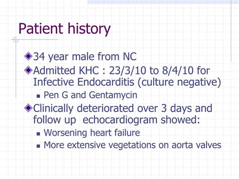 Ppt Valve Replacement In Infective Endocarditis Powerpoint