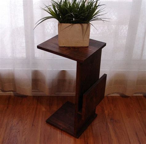 Omecal overbed table w/wheels, adjustable bedside sofa side table rolling laptop computer desk food tray table w/tilting top, for home, gray. Sofa Chair Arm Rest Tray Table Stand with Side Storage ...