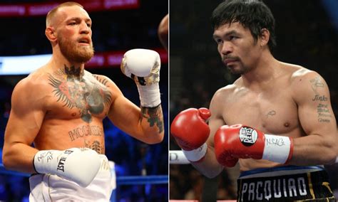 Conor Mcgregor Vs Manny Pacquiao ‘definitely Happening Manager Says