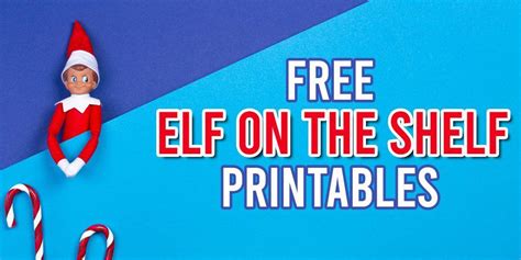 Free Elf on the Shelf Printables (Fun Activities and Signs) | Parties