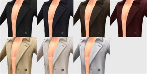 Suiminntyuu Sims Sims4 Accessory Mens Coat Love 4 Cc Finds