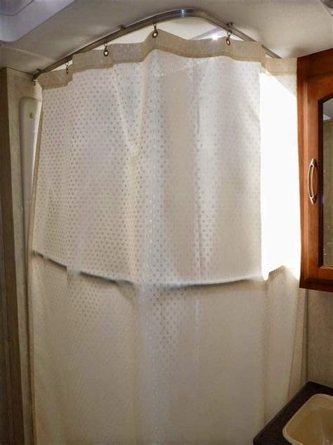 Rvnet Open Roads Forum Do It Yourself Modifications And Upgrades Diy Shower Curtain