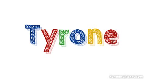 Tyrone Logo Free Name Design Tool From Flaming Text