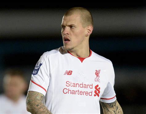 Skrtel sent off possibly for dissent, possibly for stamp, possible fror 17th offence. Martin Skrtel sent off for Liverpool U21s | Pictures | Pics | Express.co.uk