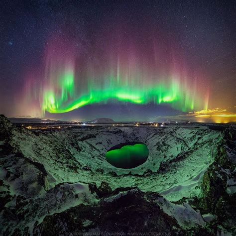 Colorful Aurora Over Iceland Science Mission Directorate