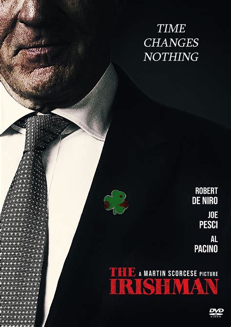 The Irishman Martin Scorsese 2019 Dvd Version Robert Deniro