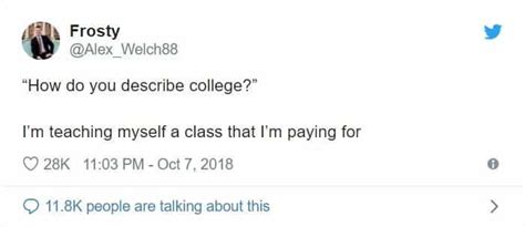 Funny College Tweets From Student In Over Their Heads
