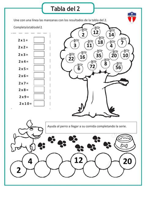 Fichas Para Practicar Las Tablas De Multiplicar Artofit