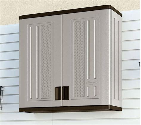 Suncast Wall Cabinet Grey What Shed