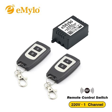 Emylo Ac 220v 230v 240v 1000w 4x 1 Channel Smart Rf Wireless Relay