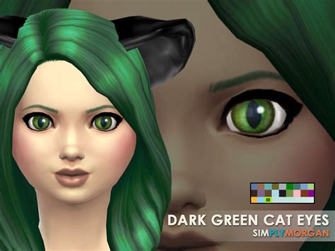 The Sims Resource Cat Eyes Eye Colors
