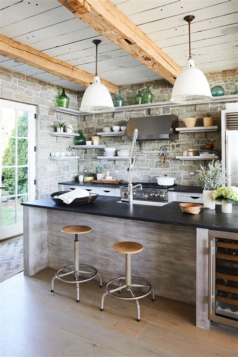 I only share products i use and love with you guys! 15 Best Rustic Kitchens - Modern Country Rustic Kitchen Decor Ideas
