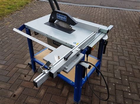 Scheppach Ts310 12 Saw Table Cw Sliding Table Carriage 240v In