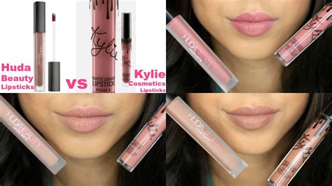 Kylie Cosmetics Vs Huda Beauty Liquid Lipsticks Lip