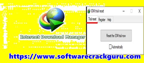 Internet download manager est l'un des meilleurs gestionnaires de téléchargement sur windows. IDM - Internet Download Manager Trial Reset Tool Latest Free Download Working 100%