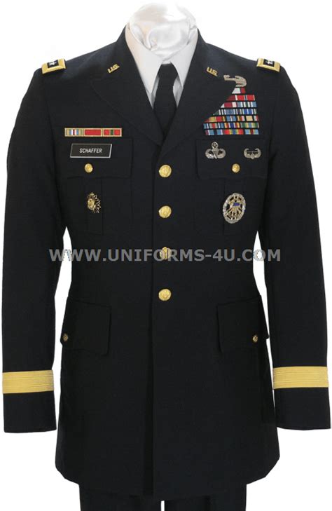 Us Army Male Officer Asu Blue Coat