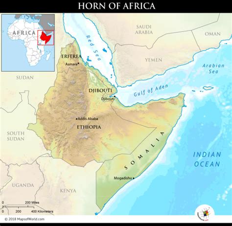 What Region Is Called The Horn Of Africa Answers