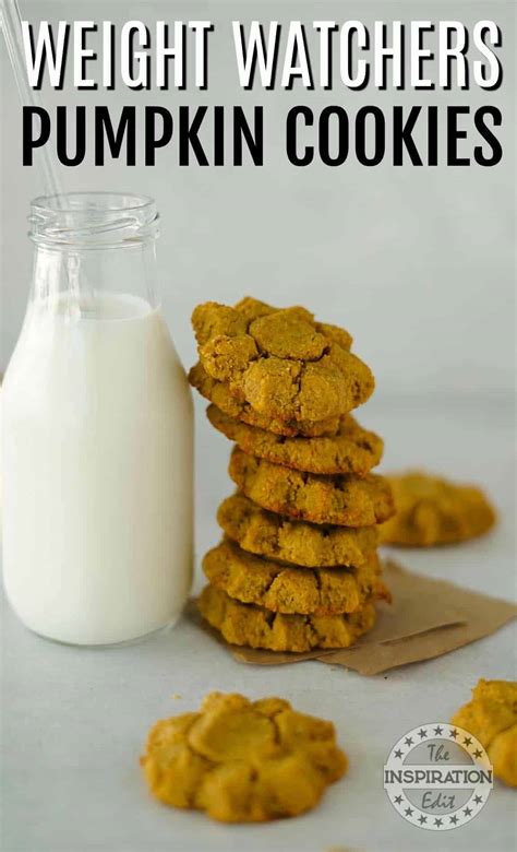 It counts as 1 p, 1 fa, 1 b, 1 fr, and 10 calories. Weight Watchers Pumpkin Cookies · The Inspiration Edit