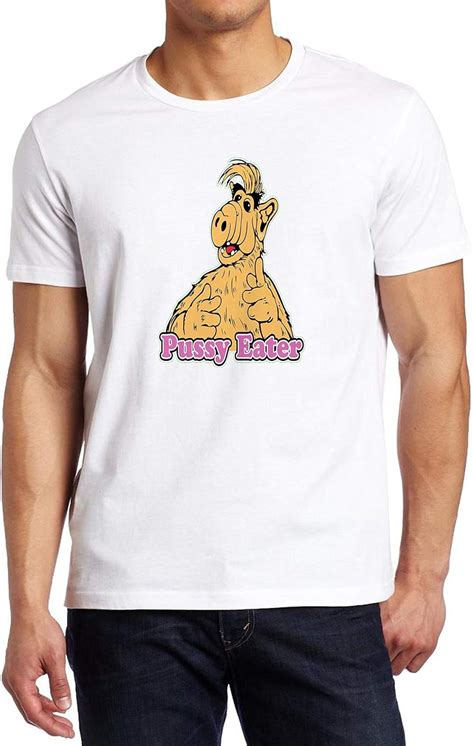 Alf Pussy Eater Funny Fan Shirt Custom Made T Shirt Amazon Co Uk Clothing
