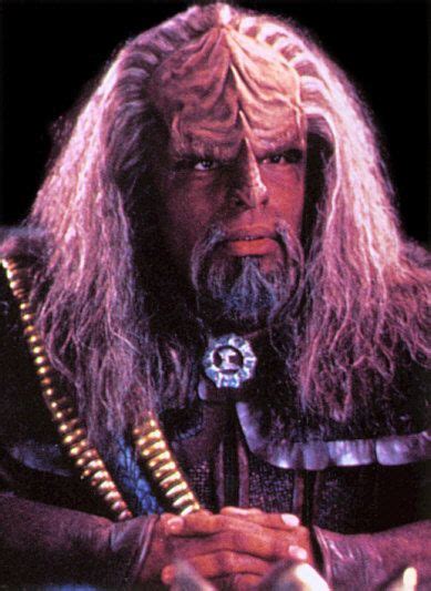 Elderly Worf Michael Dorn Star Trek Klingon Film Star Trek Star