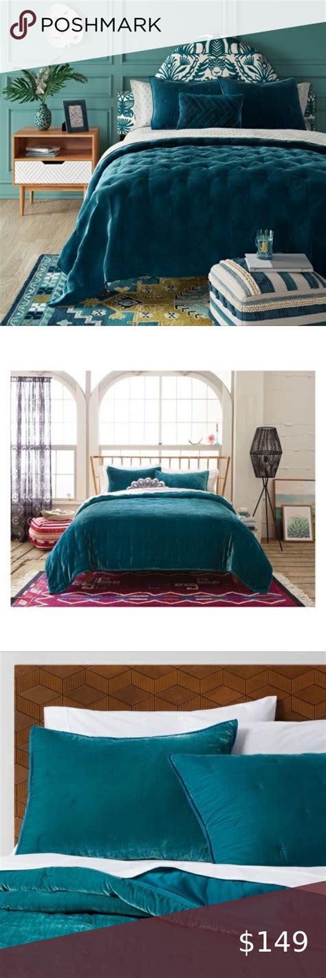 Opalhouse Velvet Tufted Stitch Quilt Full Queen Nwt In 2023 King Quilt Opalhouse Decor Styles