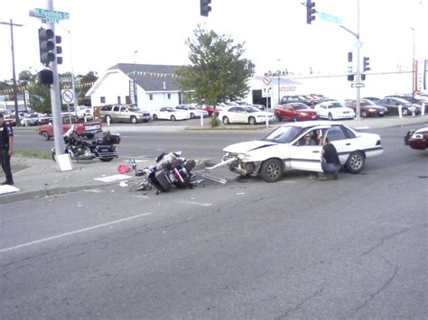 Car Vs Motorcycle Accident On North Foothills Spokane North Idaho
