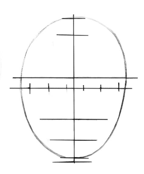 How To Draw The Front View Portrait Kevin Mccain Studios