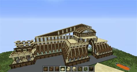 Giant Building In Progress Minecraft Map