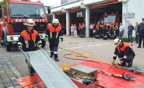Feuerwehr Thannhausen Leistungsabzeichen Mit Bravour Abgelegt