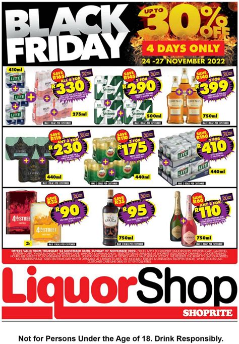 Shoprite Promotional Leaflet Black Friday 2023 Valid From 2411 To