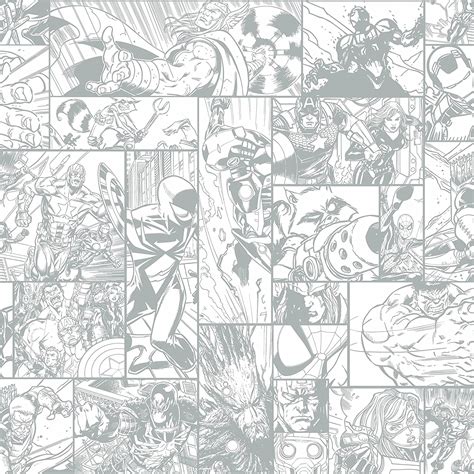 Marvel Black And White Wallpapers Wallpaper Cave