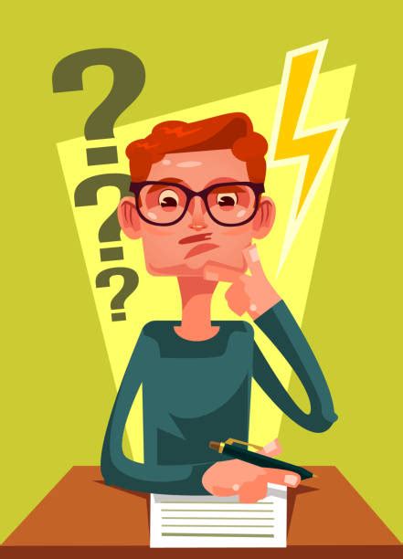 Confused Student Clipart
