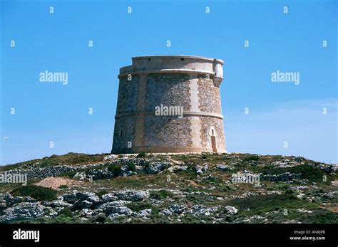 The Martello Tower Which Crowns The Rocky Headland By The Village Of