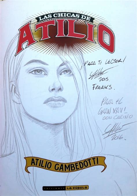 Girl Atilio Gambedotti In Xavi Molina S Gambedotti Atilio Comic Art