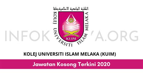 Anda perlu hidupkan javascript untuk melihatnya. Jawatan Kosong Kolej Universiti Islam Melaka (KUIM ...