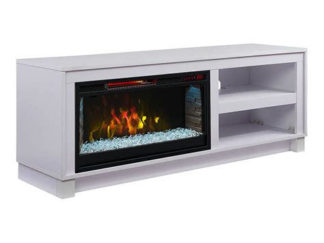 cameron white electric fireplace tvmedia console package