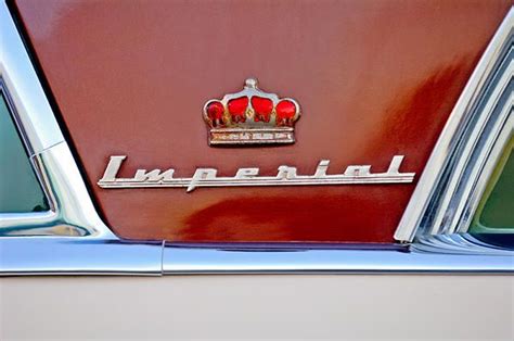 1953 Chrysler Imperial Custom Emblem By Jill Reger Chrysler Imperial