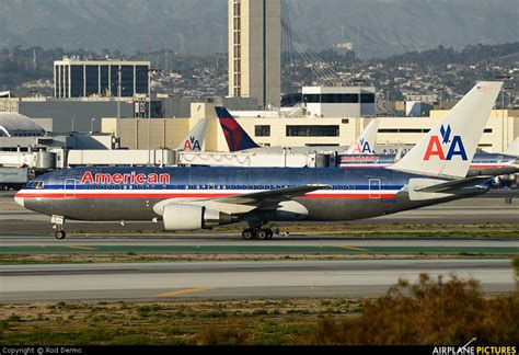 N338aa American Airlines Boeing 767 200er At Los Angeles Intl Photo