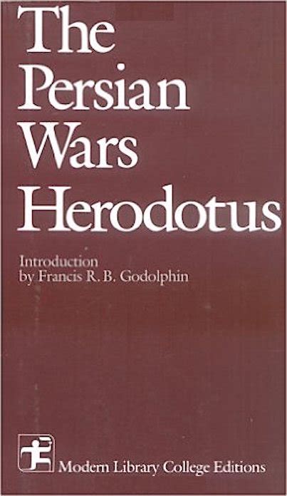 Herodotus In The Modern Library