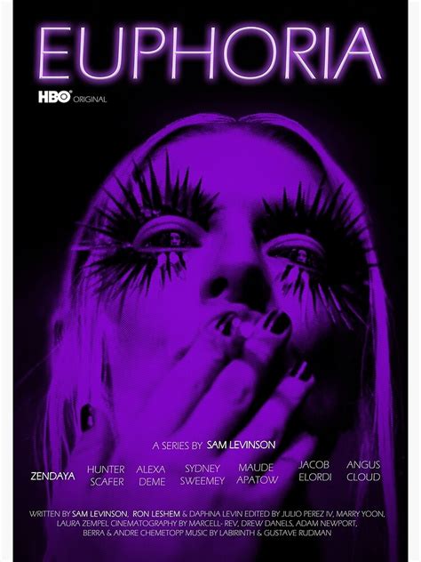 Hbo Euphoria Prints Cards And Posters Graphic By Whros Poster By