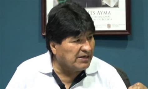 Evo Morales Cuestiona Trabajo De La Policía En El Caso Nallar