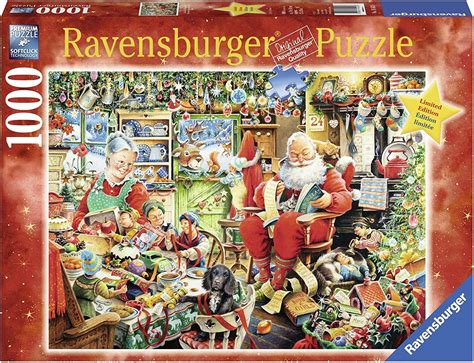 Ravensburger Santas Final Preparations Puzzle 1000 Piece