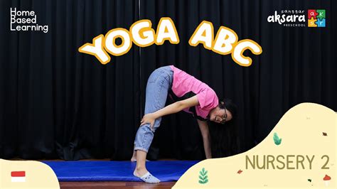 Home Based Learning Yoga Abc Nursery 2 Indonesia Youtube