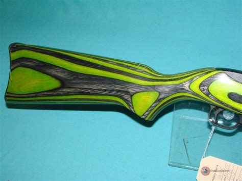 Ruger 1022 Green Laminate For Sale At 970200044