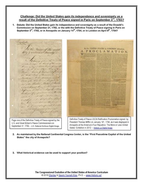 United Colonies And States Presidency 1774 Present Ceus Curriculum