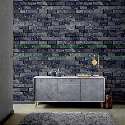 Arthouse Realistic 3d Brick Effect Wallpaper