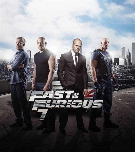 Fast And Furious 7 Vin Diesel Jason Statham Paul Walker For Your