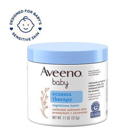 Baby Eczema Therapy Nighttime Balm With Colloidal Oat Aveeno®